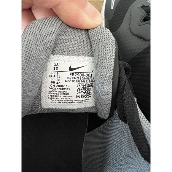 New Nike Force Trout 9 Pro MCS Low Black Mens Baseball Cleats FB2908 001 Size 10 - Picture 8 of 8